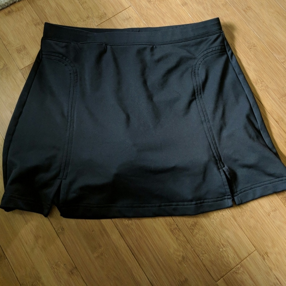 Black Adidas Golf Skirt